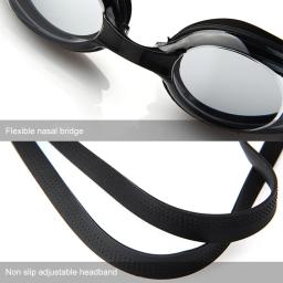 Óculos de Natação Ópticos Óculos de Natação Míope Homens Mulheres Miopia Piscina Earplug Waterproof Swim Eyewear Anti Fog Proteção UV - Image 4