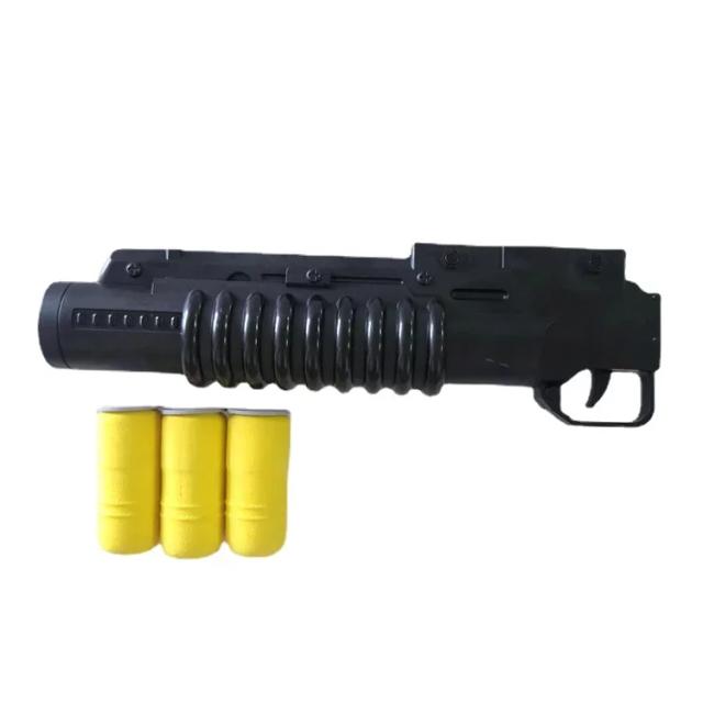 Brinquedo Esponja Bola Lançador Acessórios QG376 com Bola Macia M416
