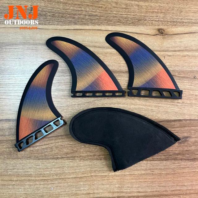 JNJ-FUTURE Prancha de Surf MF Médio G5 Thruster em Fibra de Vidro com Tecnologia Honeycomb