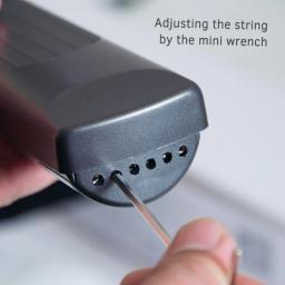 6 cordas Pocket Guitar Chord Trainer, Folk Guitar Practice Tool, 6 trversos com acordes rotativos, tela de gráfico para iniciantes - Image 5