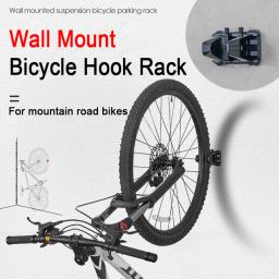 Suporte de parede de bicicleta, Estante de estacionamento ajustável para bicicletas, Fivela de estacionamento de mountain bike, Suporte de parede portátil - Image 1