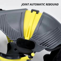 Joelheira protetora para motocross, para passeios off-road e rodoviários, proteção mecânica para pernas e exosqueleto, joelheira para motocicleta - Image 4