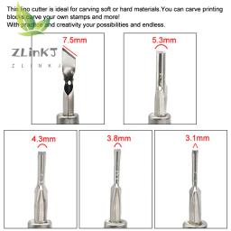 Ferramentas de escultura Conjunto com 5 Lâminas, DIY Bloco Lino, Carimbo de corte, Carving Tool Acessórios, Arte Escultura Suprimentos - Image 5