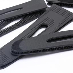Adesivo Gancho e Fita Loop Punhos, Prendedor Preto, Tab Manga, Artesanato, Vestuário Hander Hold, 30 Pares por lote - Image 1