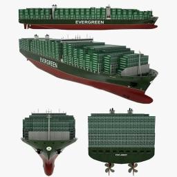 Modelos De Navio Recipiente Acabado Exquisite, modelo De Navio De Transporte, ornamentos De Alta Qualidade, Presentes Personalizados, Coleção - Image 3