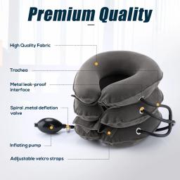 Maca Ortopédica Pescoço para Alívio Da Dor, Espondilose Cervical, Vértebra Tração Terapia Dispositivo, Quiropraxia Colar Travesseiro, Exercício Travesseiro - Image 5