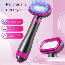 Pet cabelo secador pente, Dog Grooming, Golden Retriever, cabeleireiro, secagem escova, ventilador de água, mudo não machucar - Image 1