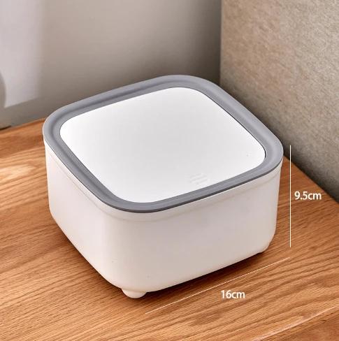 Cat Litter Box Bin, Lixo de dupla camada de excremento, totalmente fechado, grande capacidade, Bedpan WC, Pet Products Supplies - Image 1
