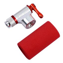 Mini alumínio liga bicicleta bomba, acessórios portáteis para mtb, bicicleta de estrada, ciclismo, basquete, futebol - Image 2