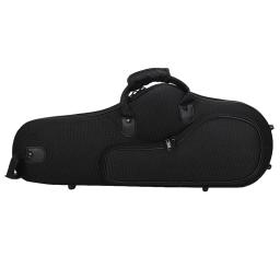 Resistente à água Oxford Tecido Saxofone Alto, Big Bag Box, Sax Soft Case com alça de ombro ajustável, Preto - Image 1