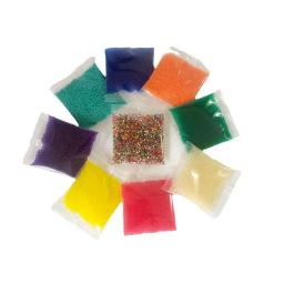 Água Beads Splat Gun Recarga Munição, Polímero Crescendo Bolas, Toy Gun Acessórios, Pérolas Coloridas, Decoração de Vaso, 10000Pcs - Image 6