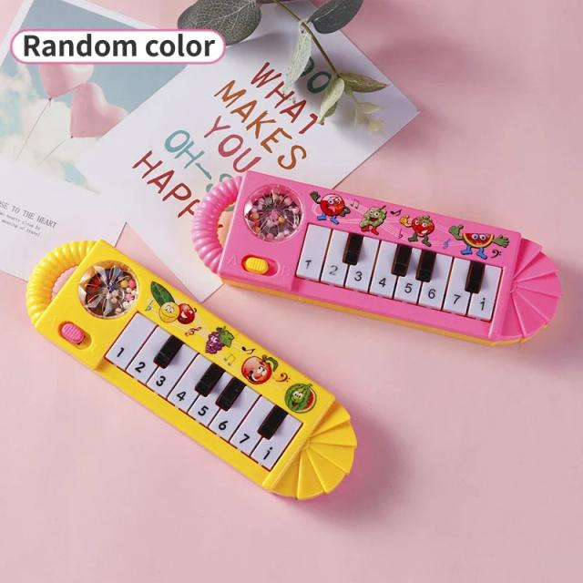 Piano Musical Infantil Animais da Fazenda - Brinquedo Educativo para Desenvolvimento e Presente de Aniversário