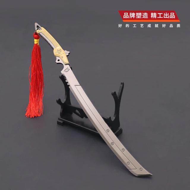Miniatura de Faca Samurai de 22cm da Apex Heroes - Arma Exclusive para Fãs e Colecionadores em Estoque!
