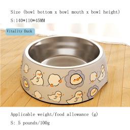 Alimentação em aço inoxidável para animais de estimação, tigelas para animais, alimentador de comida e água, prato para cães - Image 6