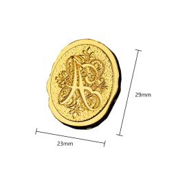 Metal Wax Sealing Stamp Head, 26 Letter Head, DIY Scrapbooking, Convites De Casamento, Cartão, Envelope, Ferramentas De Decoração - Image 6
