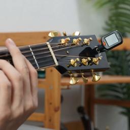 IRIN-Universal Digital Clip-On Guitar Tuner, Sintonizador de Tom para Baixo, Violino, Ukulele Elétrico, 360 ° Rotativo, T-100, T-400, T-500 - Image 2