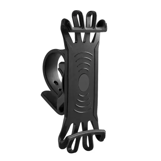 Suporte Universal de Silicone para Celular em Bicicletas e Motocicletas - Ideal para Smartphones e GPS