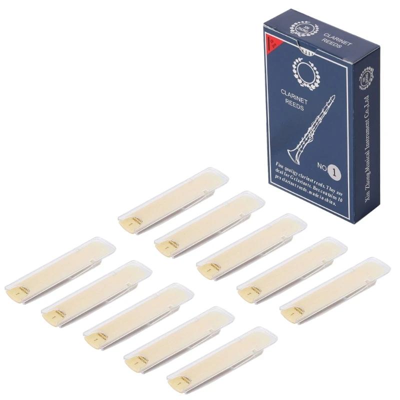 Palhetas para clarinete força 1.0 1.5 2.0 2.5 3.5 fácil usar, com 10 peças, dropship - Image 1