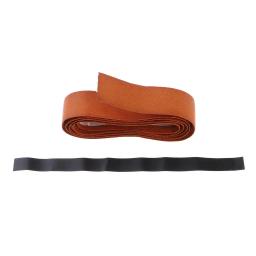 Fita De Aperto De Substituição De Couro, Raquete De Tênis, Overgrip Seco, 1350x25x1.5mm - Image 5