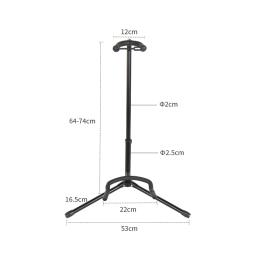 Altura ajustável tripé Stand para guitarra acústica elétrica baixo, Folding Floor Holder - Image 5