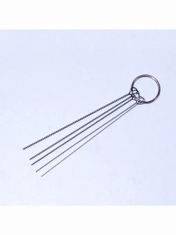 Conjunto de limpeza kit 5 peças arma ferramenta spray aerógrafo escova agulha bico reparação - Image 4