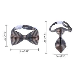 2 pçs ajustável colar gato festa cães bowtie colar pet breakaway colar pet festival fontes festa - Image 6