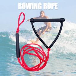 24ft corda de esqui água cabo trela de reboque acessórios esportes aquáticos com alça aperto para wakeboard kneeboard surf - Image 1