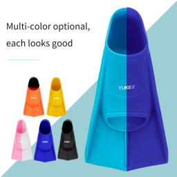 Nadadeiras de mergulho profissional para homens e mulheres, nadadeiras de treinamento de natação, barbatanas curtas de natação, Kids Flippers Equipment Set - Image 1