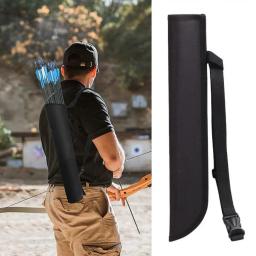 Tiro com arco seta aljava titular, mochila ajustável, saco da cintura, aljava traseira, caça alvo prática, prática acessórios, pano Oxford - Image 2