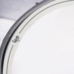 4 pçs conjunto de tambor anéis controle tom branco pet silenciador mudo percussão 10 12 14 16 Polegada instrumentos musicais acessórios percussão - Image 3