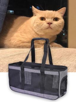 Airline Aprovado Pet Carrier Bag, Mochila lateral macia, Sacos de viagem, Transporte para cães pequenos e gatos, Outgoing - Image 1