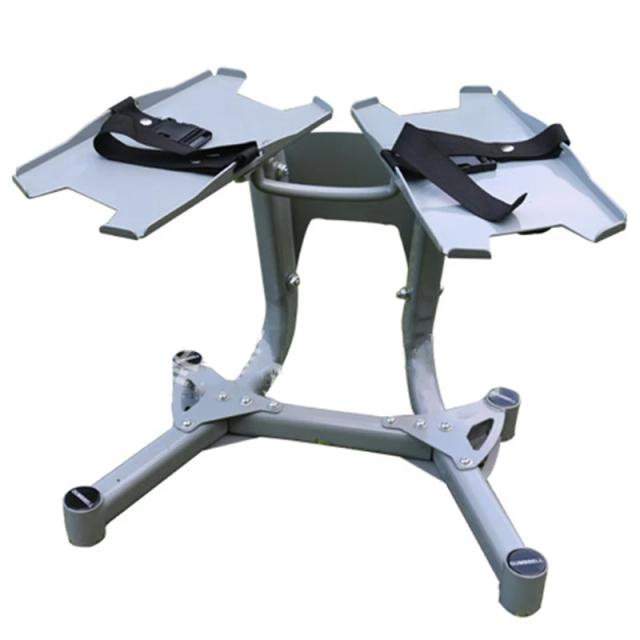 Suporte Vertical Ajustável para Halteres de Ginástica - Capacidade de 24kg a 42kg - Novo modelo