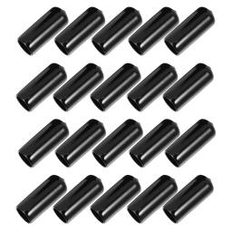 20 pçs clube capa protetora bilhar cue acessórios piscina final plug bilhar borracha ponta protetor cobre - Image 4