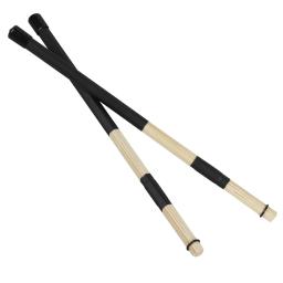 1 par de baquetas de bordo para baquetas jazz, acessórios para instrumentos de percussão vermelho, verde, amarelo, preto, 40cm - Image 3