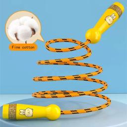 Corda de pular diy para crianças ajustável, treinamento de corda de pular para escola primária e jardim de infância, fornecimento de exercícios esportivos ao ar livre - Image 5