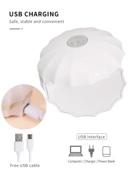 Mini prego lâmpada manicure ferramentas cabine uv led unha gel polonês máquina uv luz para unhas onda de secagem profissional prego-fazer secador - Image 5