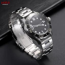 Pulseira de aço inoxidável sólido, fecho dobrável de segurança duplo, pulseira de relógio de mergulho, pulseira de ostra de metal 20 22 24 26 28mm, acessórios de relógio - Image 6