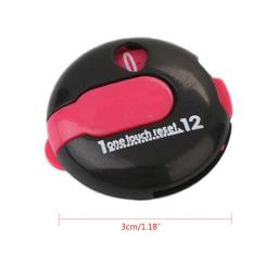 Mini clipe de luva profissional pontuação de golfe tiro contador clicker para jogo de golfe pontuação keeper golfe esportes placar - Image 6