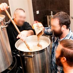 Aço inoxidável Craft Beer Brew Fermentador com termômetro, DIY Whisky Wine Brandy e Uso Doméstico, 60L Destilaria - Image 1