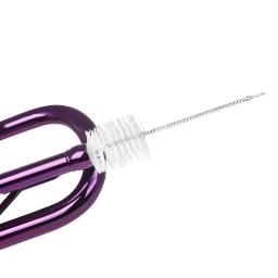 Nylon cerdas limpeza escova conjunto, 3pcs, chifre francês, ferramenta de remoção de poeira, 304 peças de aço inoxidável - Image 6