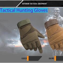 Luvas de dedo completo para esportes ao ar livre, 1 par de luvas para caça e sobrevivência, luvas de combate M, L, XL - Image 2