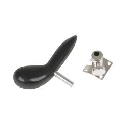 Acessórios para fagote abs + metal, tubo grande, alça para descanso de mão, conjunto de base, peça de instrumento musical de sopro - Image 5