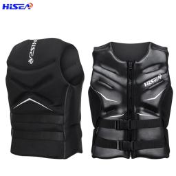 Colete salva-vidas de neoprene para adultos, Colete salva-vidas flutuante, esportes aquáticos, natação, rafting, vela, lancha, surf, alta qualidade - Image 1