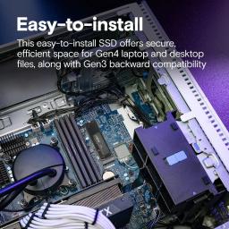 Crucial P310 1 TB 2 TB 2280 PCIe Gen4 3D NAND NVMe M.2 SSD – até 7,100 MB/s, unidade de estado sólido interna (PC) (PACOTE OEM) - Image 6