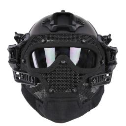 Máscara Coberta Completa Para Capacete De Paintball, Airsoft Mesh, Respirável, Protetora De Olhos, Caça, Tiro - Image 2