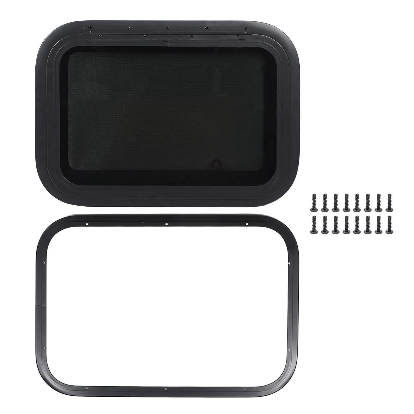 Janela Mesh Screen Suporte Rod, Janela externa, prova UV, Camping Trailer, Motorhome, 22.4x15.2 Polegada - Image 1
