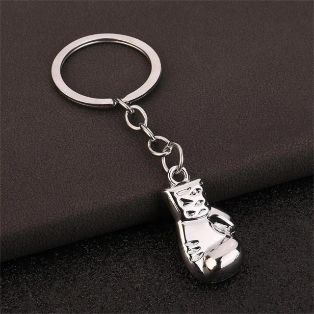 Chaveiro Mini Luva de Boxe em Metal para Amantes do Esporte e Fitness - Presente Perfeito para Recordações de Clube