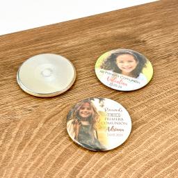 Personalizado Bat Mitzvah Ímãs de geladeira, Primeira Comunhão Party Favor, Custom Photo Bar Lembrança, Profissão Presente para os hóspedes - Image 1