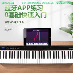 Profissionais e Iniciantes 88 Teclas Teclado Piano, 1:1 Real Piano Touch Feeling, Instrumentos Eletrônicos Digitais Recarregáveis - Image 6