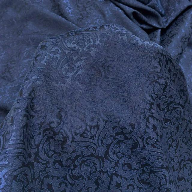 Tecido Jacquard 3D Brocado de Luxo 150cm para Vestidos e Estofados